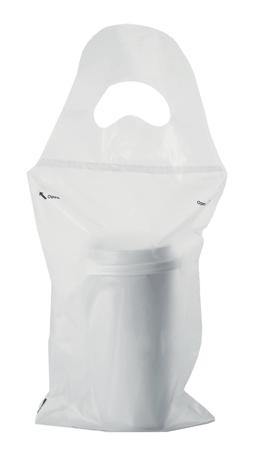 Seal2Go® Tamper - Evident Plastic Drink Carrier Bag - Gig Supply Plus - Gig Supply Plus