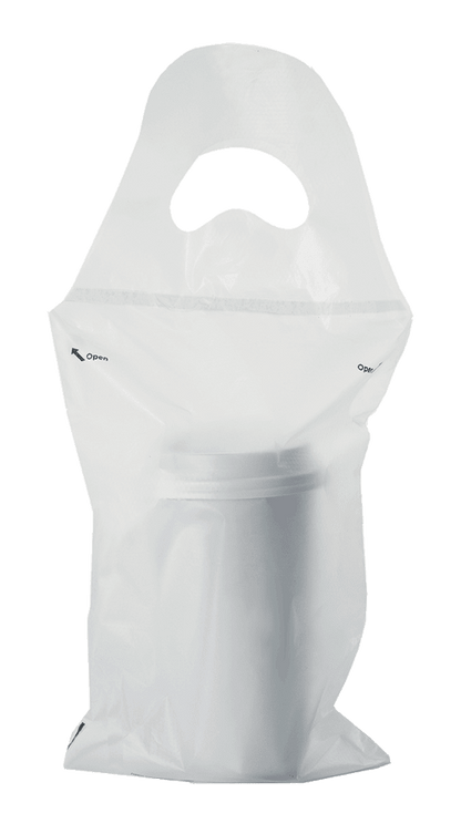 Seal2Go® Tamper - Evident Plastic Drink Carrier Bag - Gig Supply Plus - Gig Supply Plus