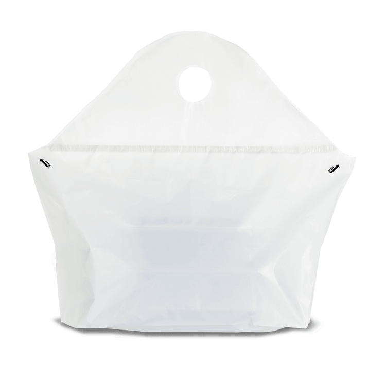 Seal2Go® Wave Bag Tamper - Evident Plastic Delivery & Catering Bag - Gig Supply Plus - Gig Supply Plus