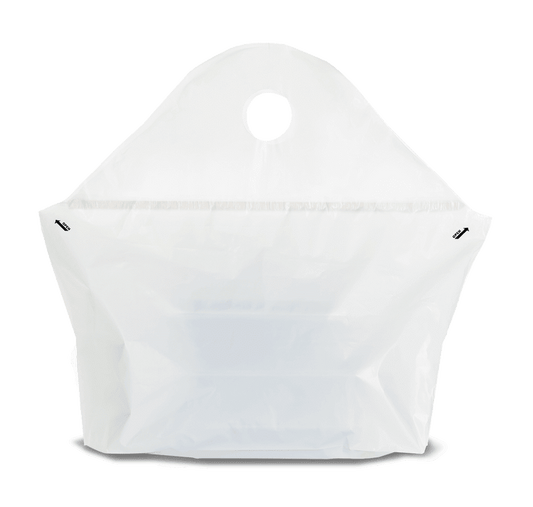 Seal2Go® Wave Bag Tamper - Evident Plastic Delivery & Catering Bag - Gig Supply Plus - Gig Supply Plus