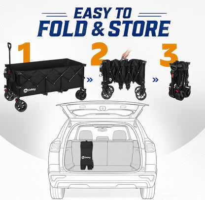XL Collapsible Wagon - Gig Supply Plus - Gig Supply Plus